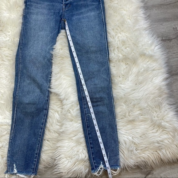 Madewell 10" High Rise Skinny Jeans Cordova‎ Wash - Picture 5 of 14